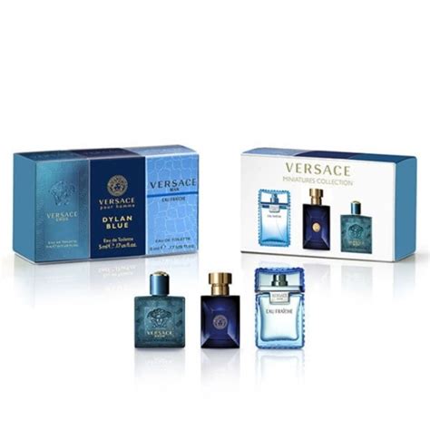 versace men's trio miniature set.